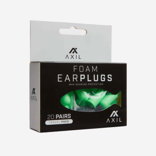 Foam Ear Plugs - 20 Pair Travel Pack
