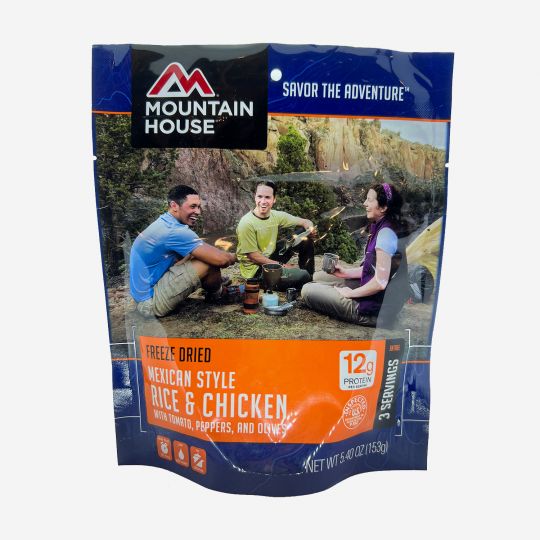 Mountain House Freeze Dried: Mexican Style Rice and Chicken