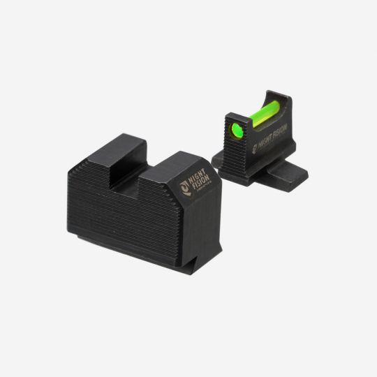 Night Fision Optic Height Fiber Optic Sight Set for Smith & Wesson M&P 2.0 w/ RMR/507c/SRO | Selectable