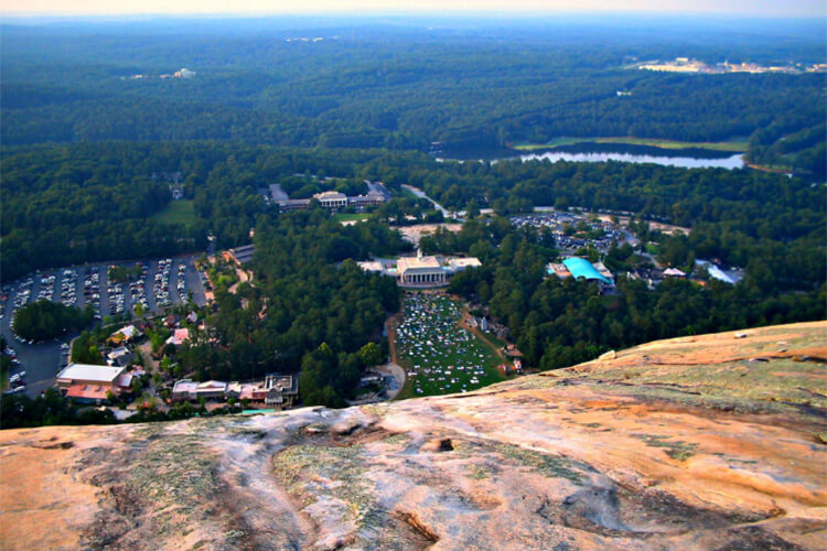 Amazing views from the summit of Stone Mountain make this trek worth the effort.